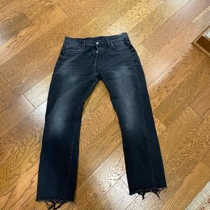 black levi 501s size 36